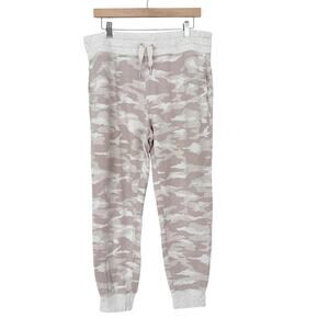 Athleta Tan Camo Balance Printed Joggers Sz L